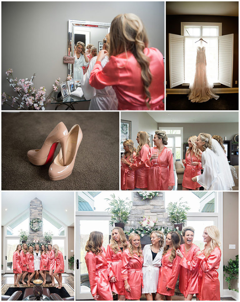 Bridesmaids Getting Read